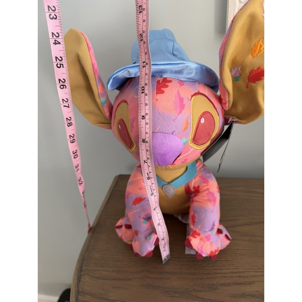 Disney Stitch Crashes Disney Autumn Leaves Plush Limited Release Series 10/12 - Picture 8 of 10